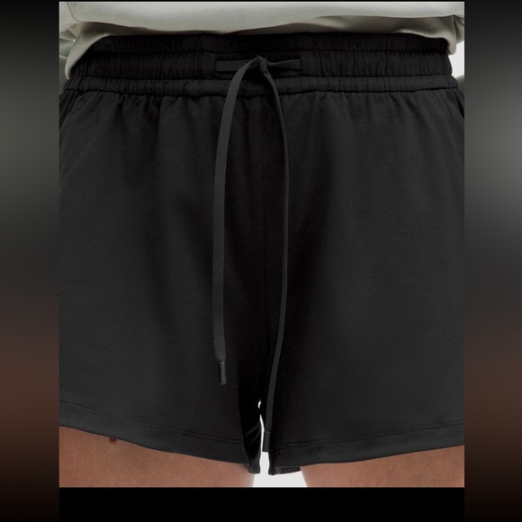 Lululemon Inner Glow Black Athletic Shorts - Picture 3 of 7